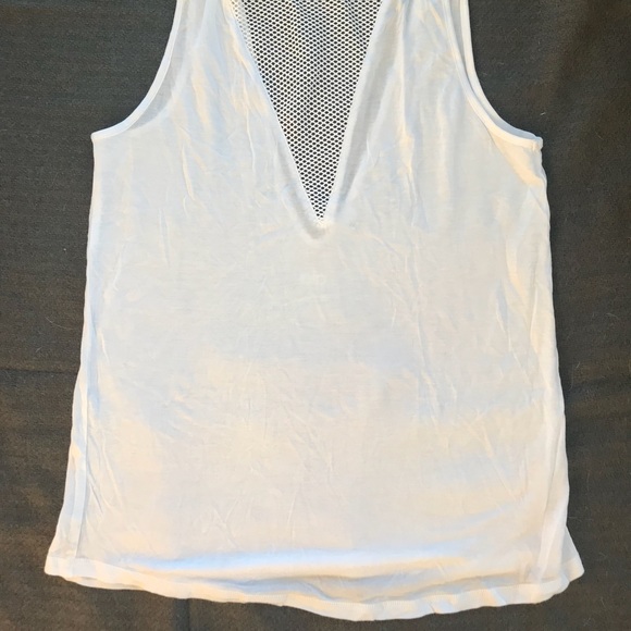 Alo White Tank, Size Small - Picture 2 of 2